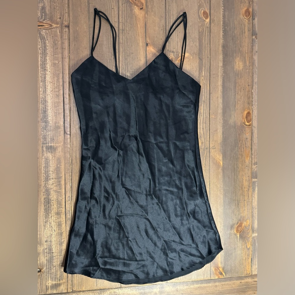 Vintage Classified Satin Slip Dress Size S